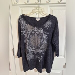 Avenue 3/4 sleeve shirt